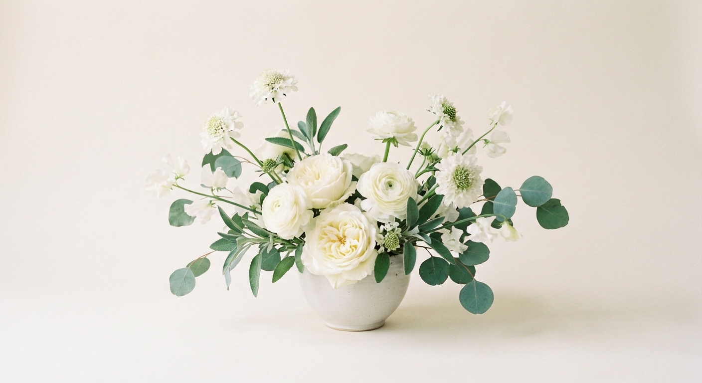 European style floral arrangement