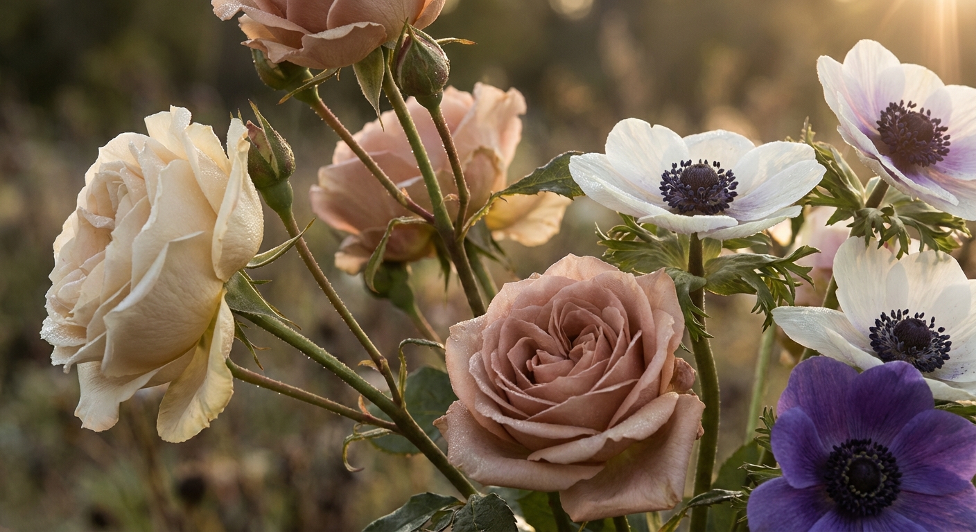 Fresh flower close-up